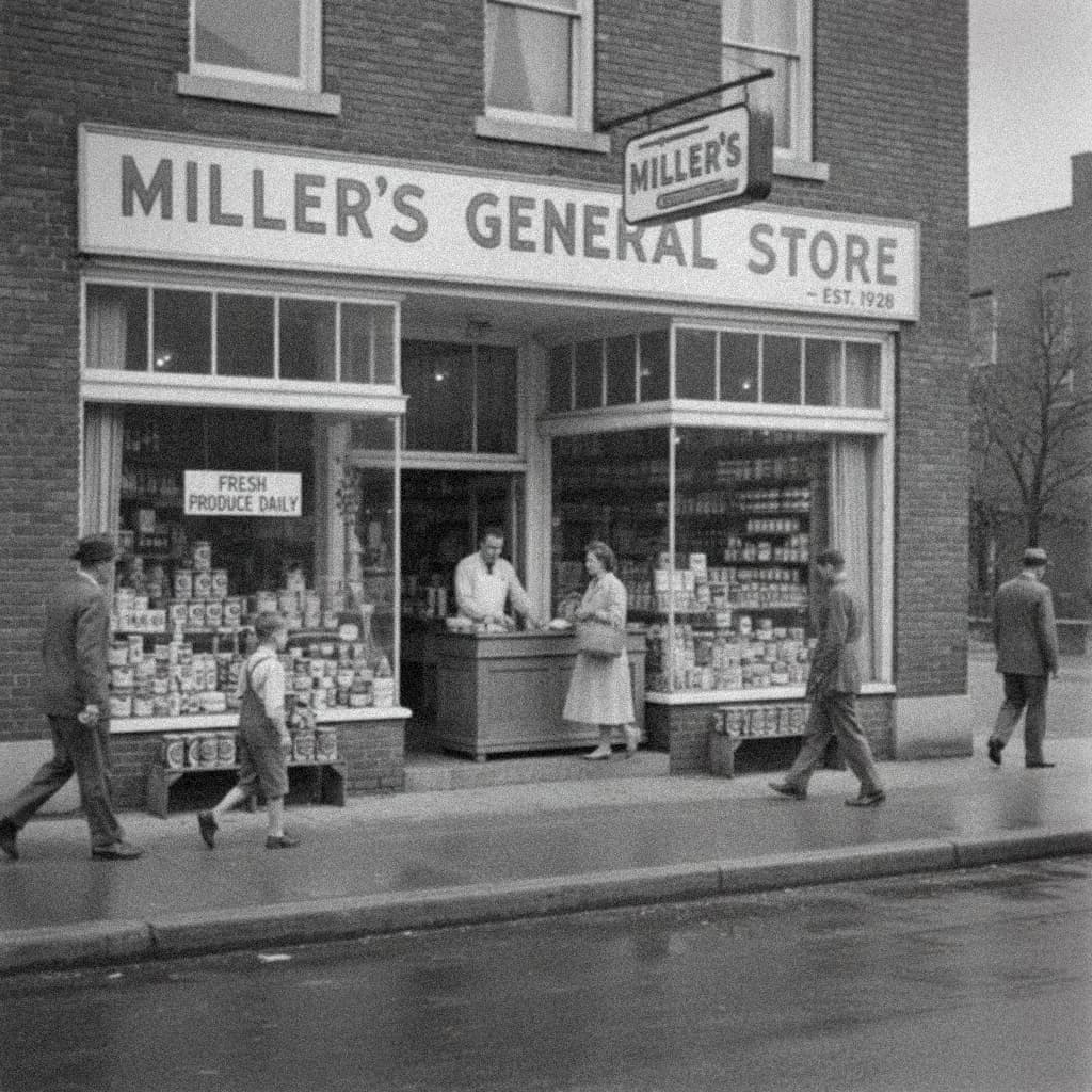 Small business storefront